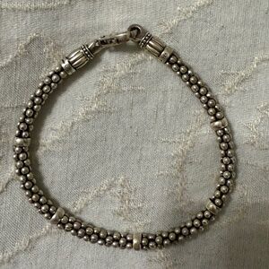 Lagos sterling silver bracelet